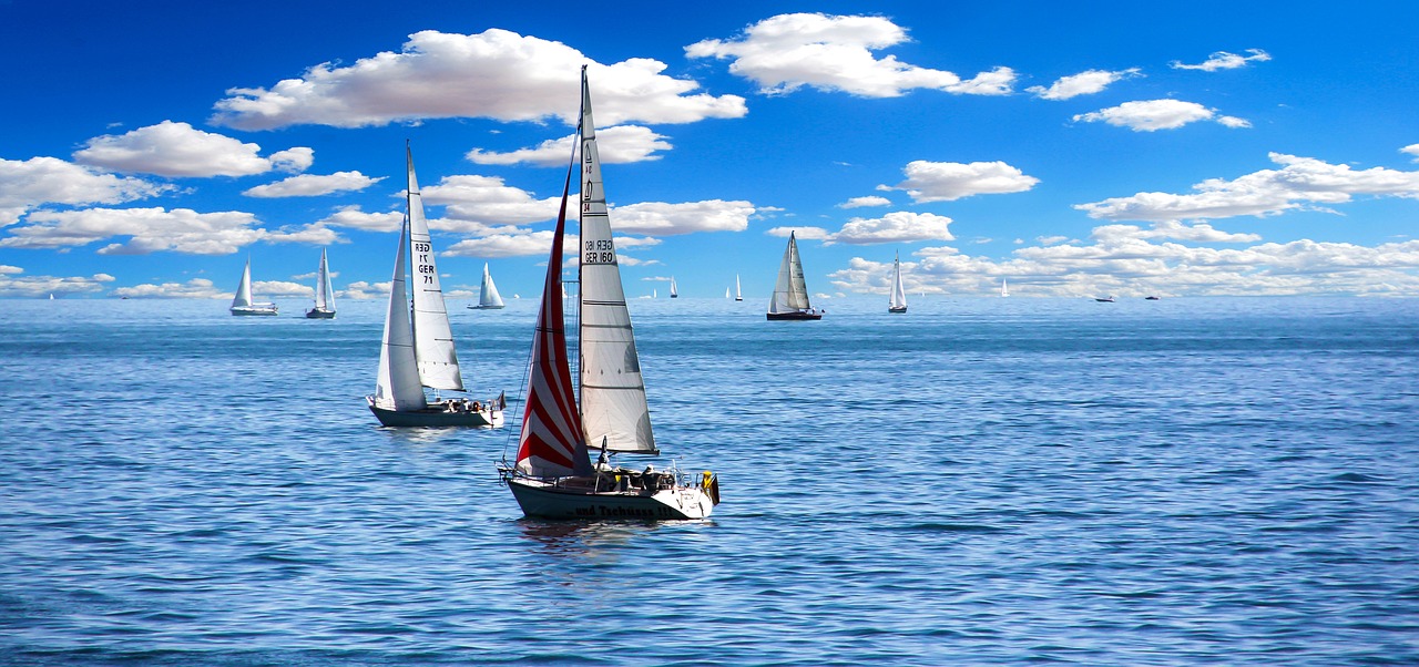 sail boat sea
